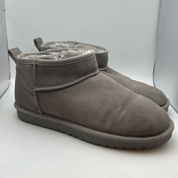 CUSHIONAIRE Women's pull on boot 11 GRAY - Picture 1 of 7